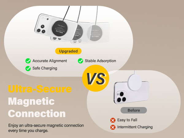wireless charger for travel office home use