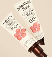 Hawaiian Tropic Sheer Touch Face Sunscreen Lotion SPF 60, Travel Size