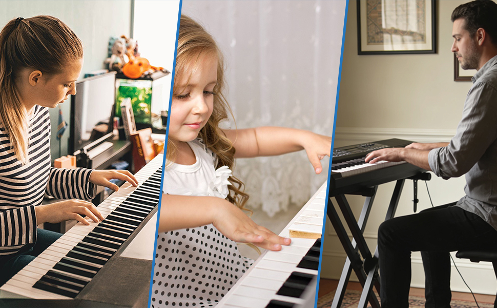 keyboard stand piano bench for adult and children