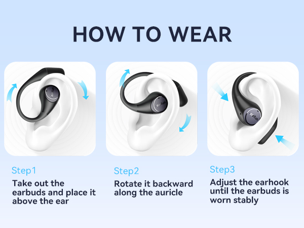 open ear earbuds