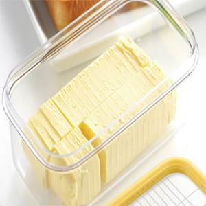 Butter Slicer Cutter,Covered Butter Dish with lid Refrigerated Butter Container Butter Box