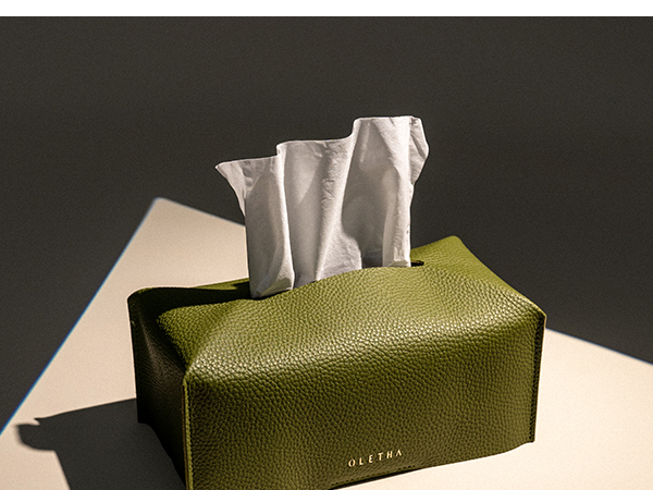 OLETHA rectangular tissues box cover
