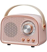 Aresrora Retro Bluetooth Speaker,Wireless Vintage Speaker,Outdoors Wireless Portable Bluetooth Sp...