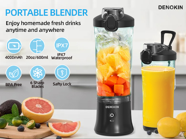 Portable blender