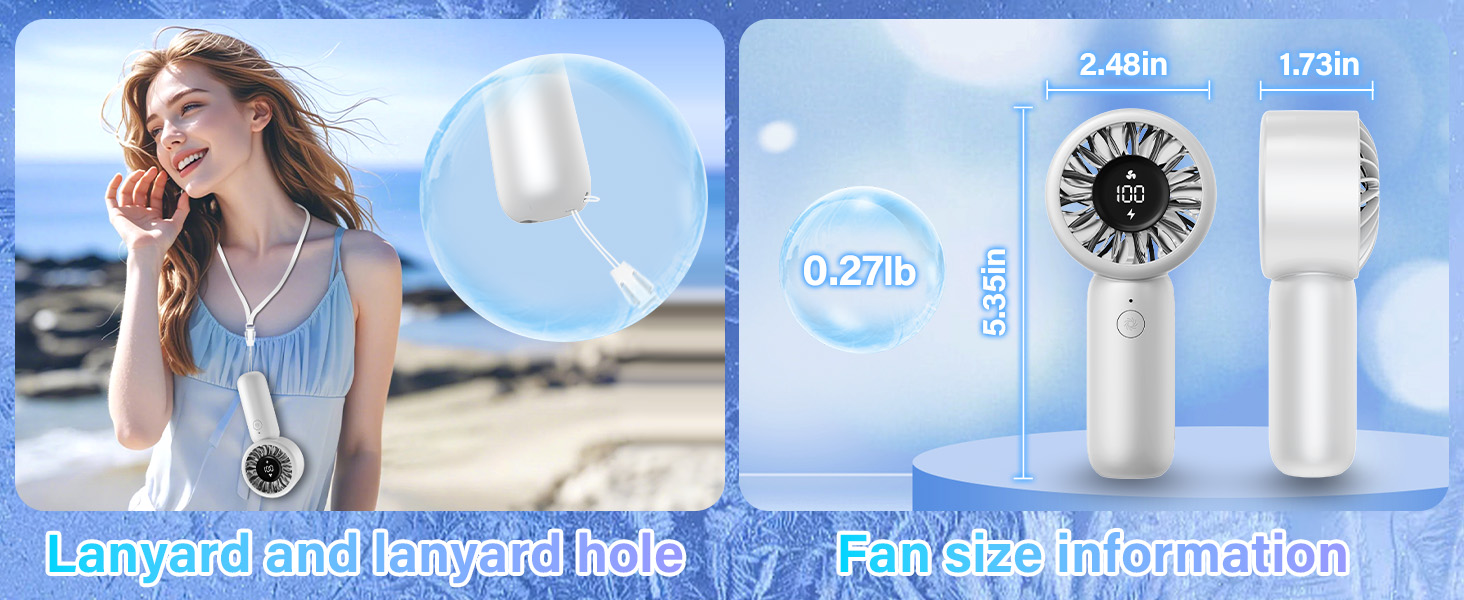 Mini Handheld Fan