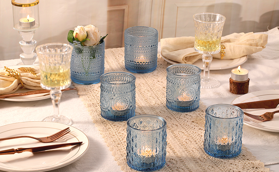 candle making glasses candle making jars wedding party banquet table centerpiece