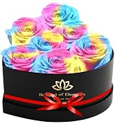 Forever Preserved Roses in a Box,Real Preserved Flowers,Mothers Day Flowers,Preserved Flowers for...