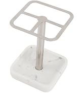 Toothbrush Holder Stainless Steel Bathroom Toothbrush Storage Organizer Toothpaste Holder Stand R...