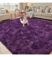 8x10 Area Rugs for Living Room Bedroom, Large Area Rug Shaggy Carpet Soft Plush Furry Bedside Rug...
