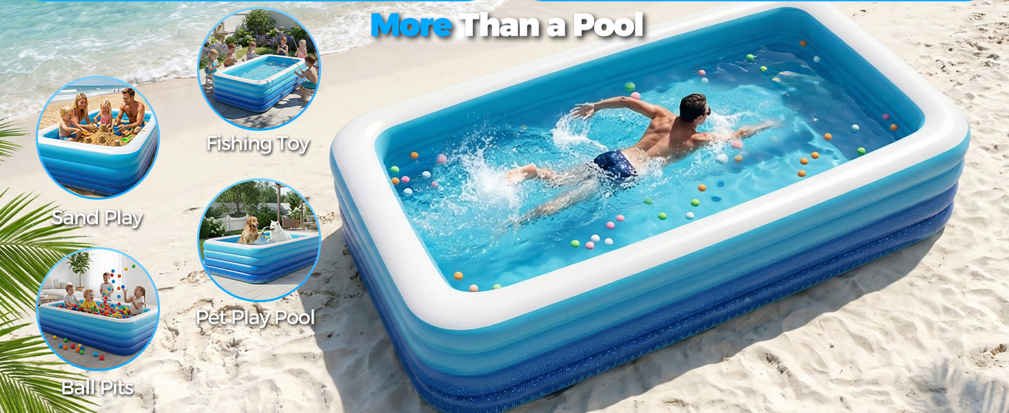 inflatable swimming pool