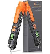 Neoteck Voltage Tester/Non Contact Voltage Tester 12-1000V/48-1000V Adjustable Sensitivity AC Vol...