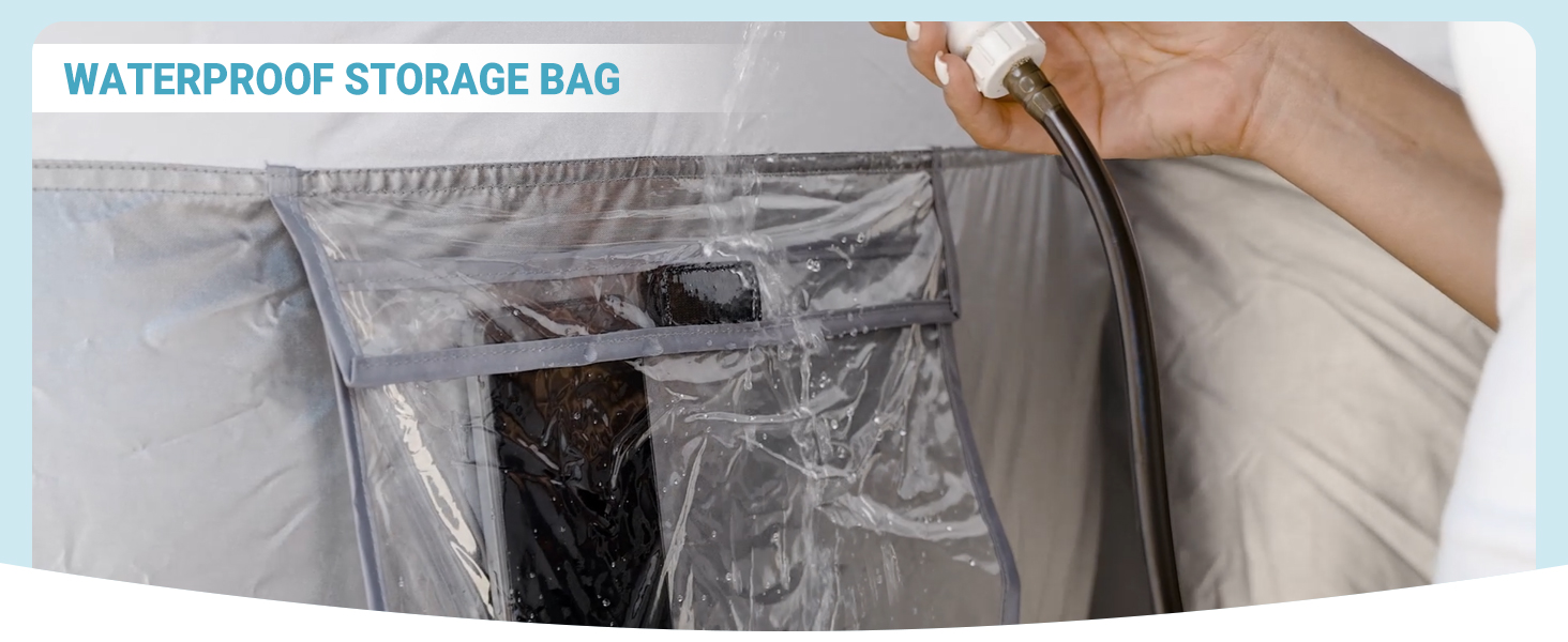 INSTANT SHOWER TENT 60S EASY SET UP
