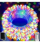 Ollny Christmas Lights Outdoor 800LED 262FT, Multicolor Plug in Fairy Light with Remote, 8 Modes ...