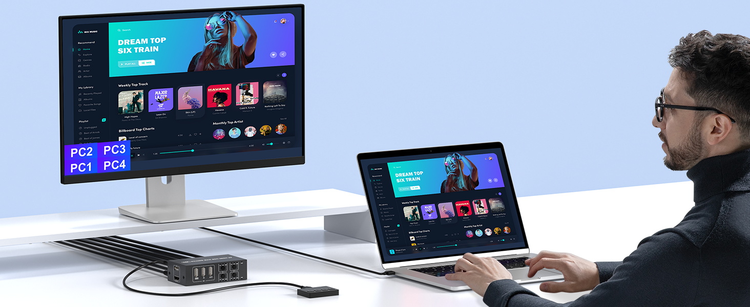 monitor switch for 2 computers