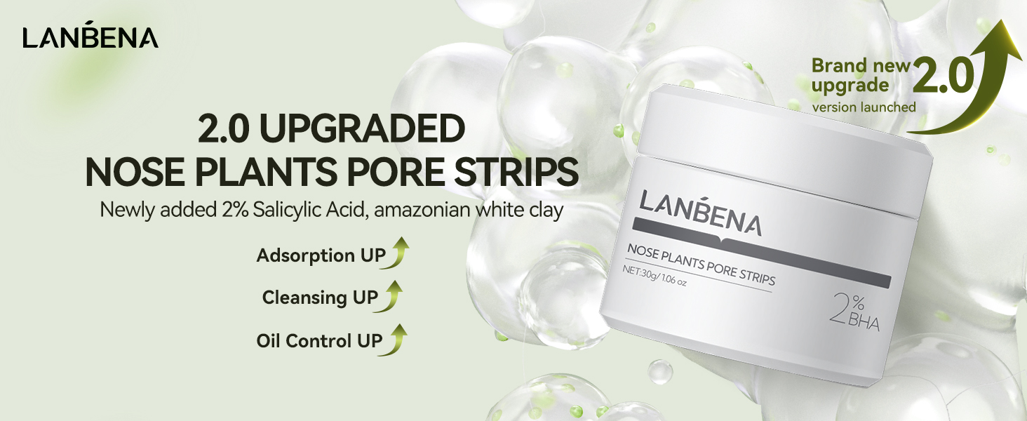LANBENA Blackhead Remover Nose Pore Strips for Face