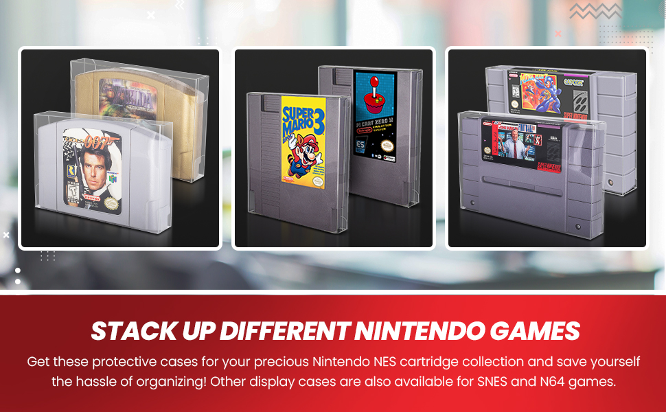 nes games cartridge nes game sleeves nes cartridge holder nes game case nes box protector nes case
