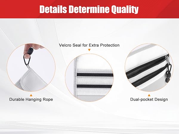Fireproof Document Bag