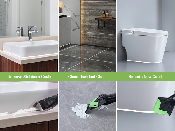 shower caulking