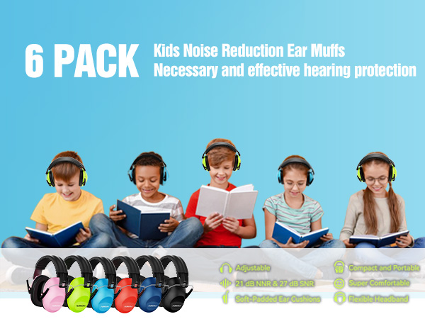Kids Noise Reduction Ear Muffs Necessary and effective hearing protection