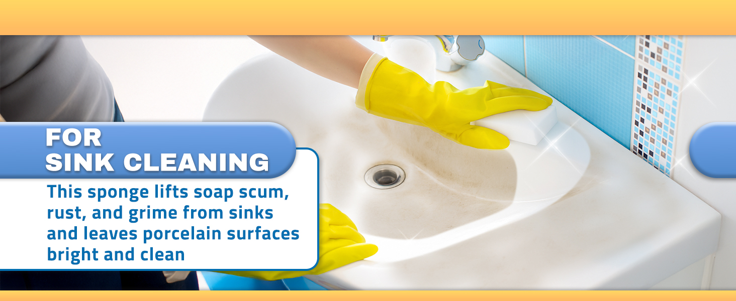 Bulk value pack of 50 reusable magic sponges saves money on everyday household cleaning tasks