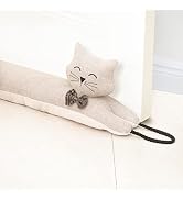 Marwood Under Door Draft Stopper Decorative Wind Stopper 36 inch for Door & Window, Weighted Anim...