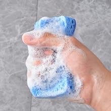 Compressed Cellulose Sponges Non-Scratch Natural Sponge Cleaning Scrub Sponge kitchen Cut-Outs DIY