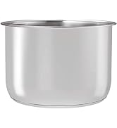 Goldlion Stainless Steel Inner Pot Compatible with Ninja Foodi 8 Quart Accessories Replacement In...