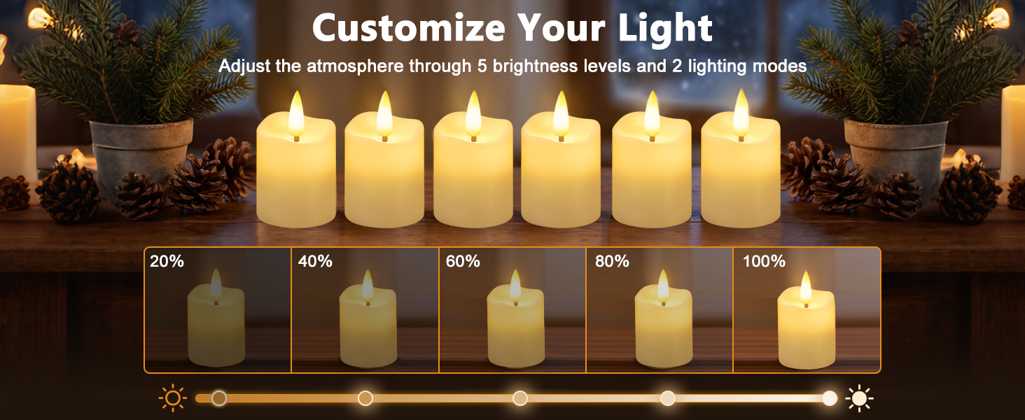 flameless tea lights