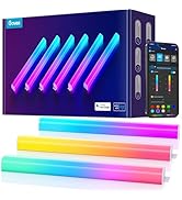 Govee Glide Wall Lights, RGBIC LED Light, Smart Gaming Light Compatible with SmartThings, RGB Lig...