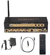 5.1CH Digital Sound Decoder,192Khz 24Bit 4K ARC Optical Fiber Coaxial Analog Sound Decoder System...
