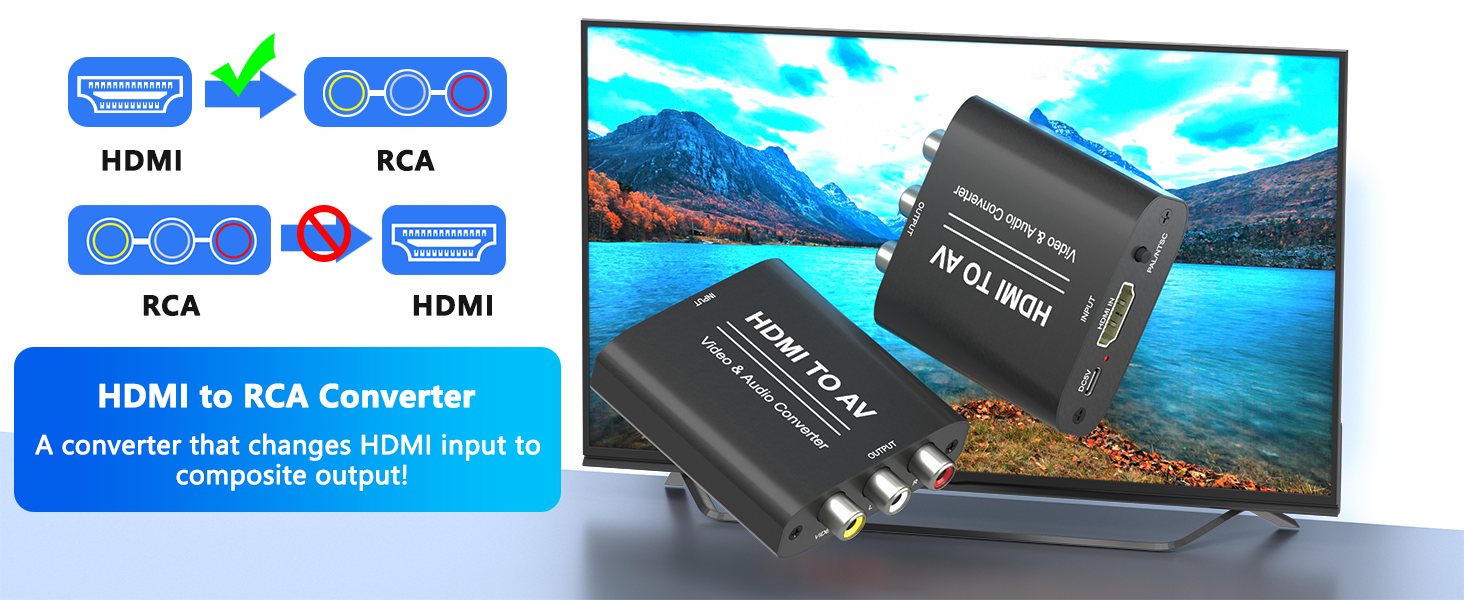 hdmi to rca converter