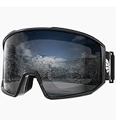 AzureWings Ski Goggles Snowboard Goggles for Men Women Adults Youth,Over Glasses OTG/100% UV Prot...