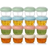 VITEVER 16 Pack 2 oz Salad Dressing Container to Go, Small Condiment Containers with Lids for Lun...