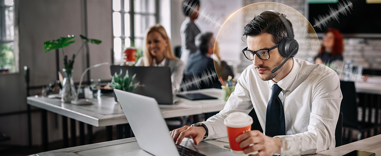 Wireless Headset with Microphone