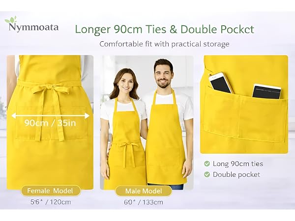 yellow aprons
