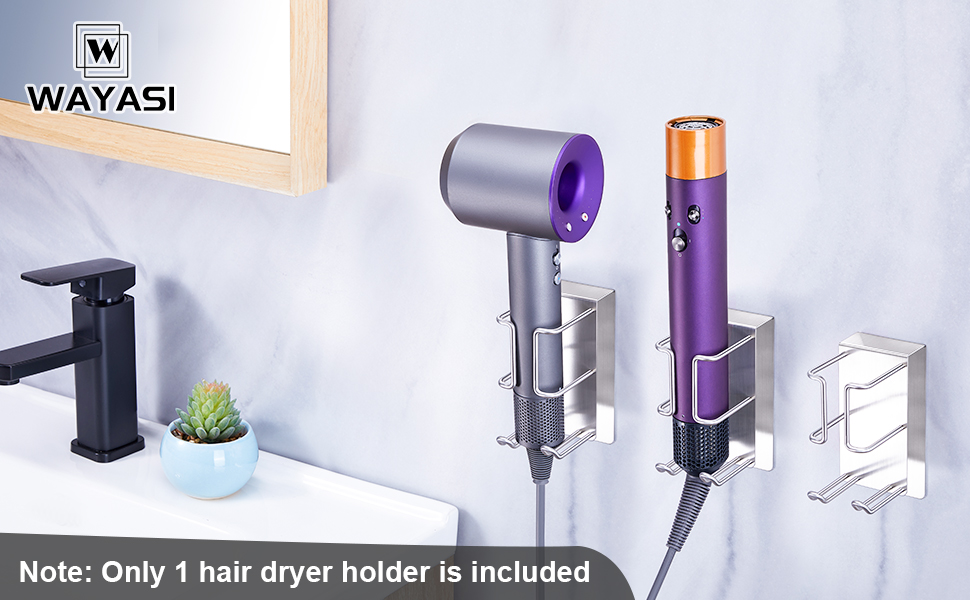 hair dryer holder wall mount hairdryer holder wall mounted
