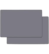 Gartful Gray Silicone Mats for Kitchen Counter, Large Silicone Countertop Protector, 25" x 17" He...