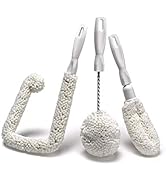FryOilSaver Co, Glassware Cleaning Brush Kit - Sommeliers Washing Kit, Includes Goblet, Brush, Wi...