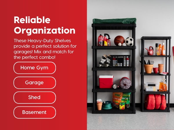 IRIS USA plastic shelf shelves storage organizations totes bins with lids boxes garage latches stack