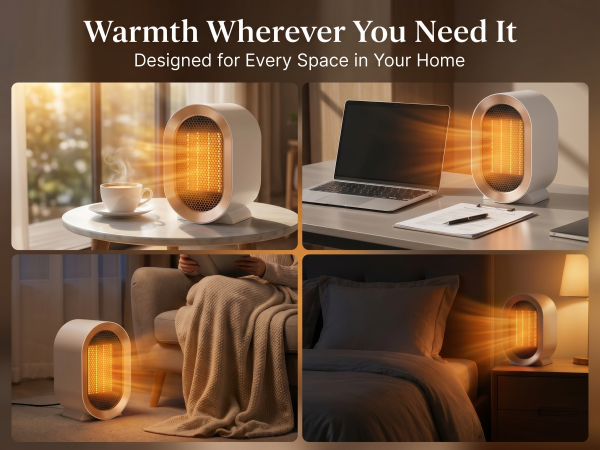 office heater under desk quiet
