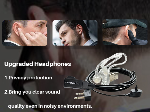 Security Earpiece with Mic