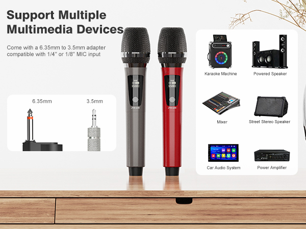 wireless microphones
