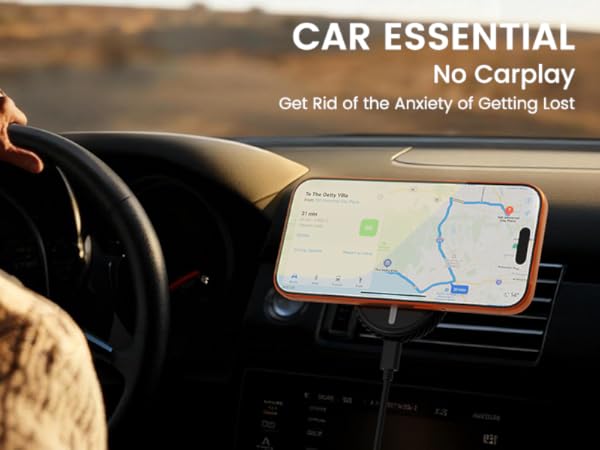 iPhone Magsafe Car Mount Charger