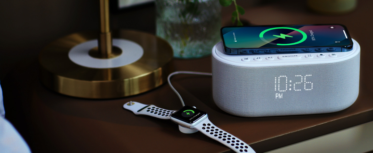 Wireless and USB Charging Compatible