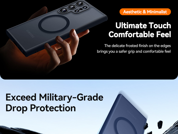 Designed for Samsung Galaxy S22 Ultra Case Full Camera Protection