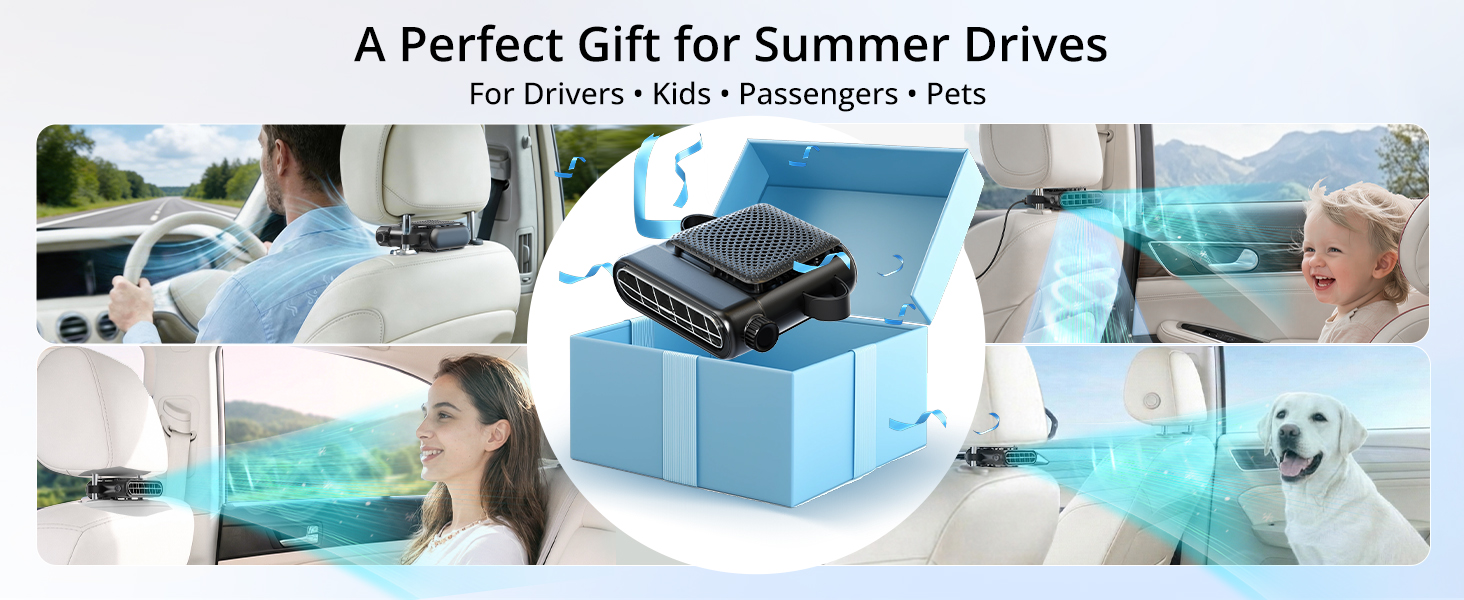 back seat fan