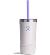 Hydro Flask Kids 12 Oz Tumbler with Lid and Straw for School - Insulated Stainless Steel in Cloud...