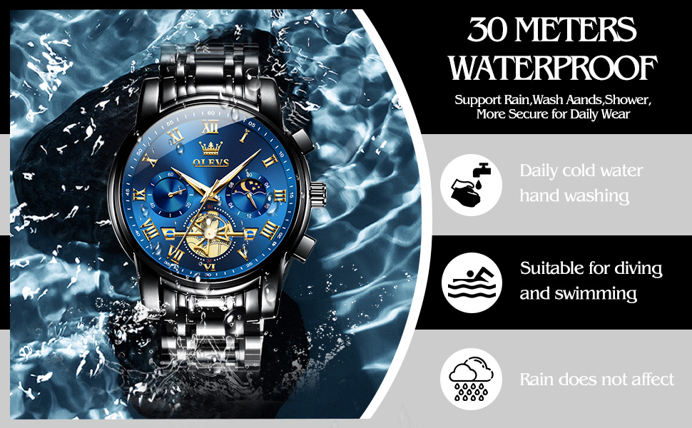 waterproof watches for men