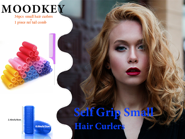 small hair rollers