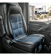 DiHTing Cooling Seat Cover for Cars, 12V 3-Speed Cooling Car Seat Cushion with Weight Sensing, Un...